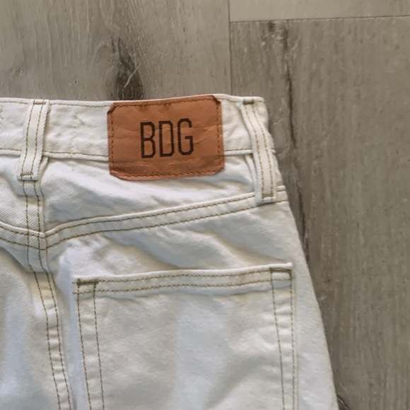 BDG high-waisted cowboy jeans white size 24 - Picture 13 of 14